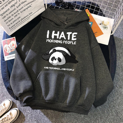 Plush Hooded Sweater Coat Plus Size Hoodie