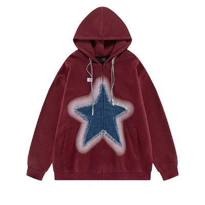 Fashion American Retro Cardigan Top