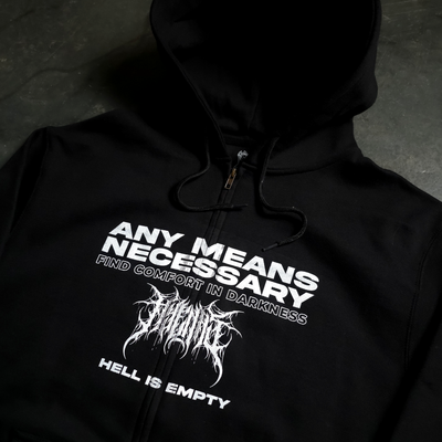 Hell is Empty Zip Up Hoodie