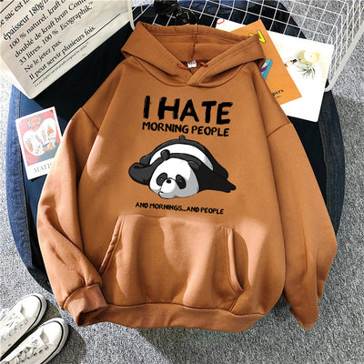 Plush Hooded Sweater Coat Plus Size Hoodie